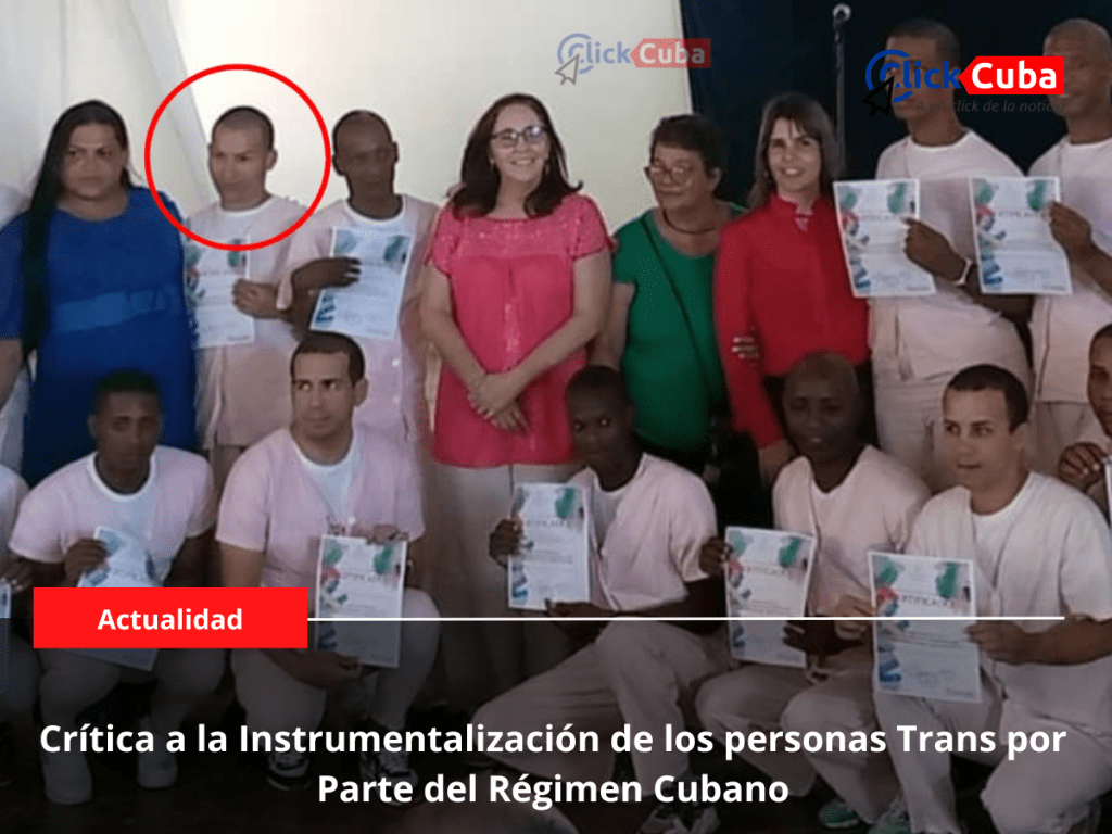Crítica a la instrumentalización de las personas Trans por parte del régimen cubano en los Centros&nbsp;Penitenciarios