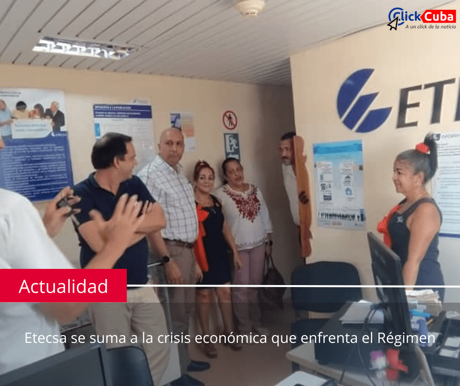 Etecsa se suma a la crisis económica que enfrenta el&nbsp;Régimen