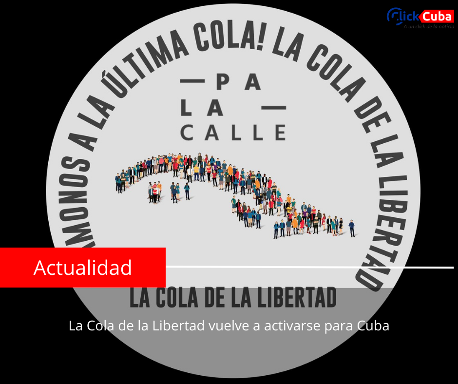 La Cola de la Libertad vuelve a activarse para Cuba