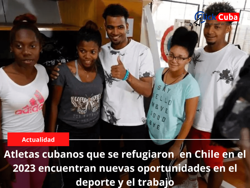 Atletas cubanos que se refugiaron  en Chile en el 2023 encuentran nuevas oportunidades en el deporte y el&nbsp;trabajo