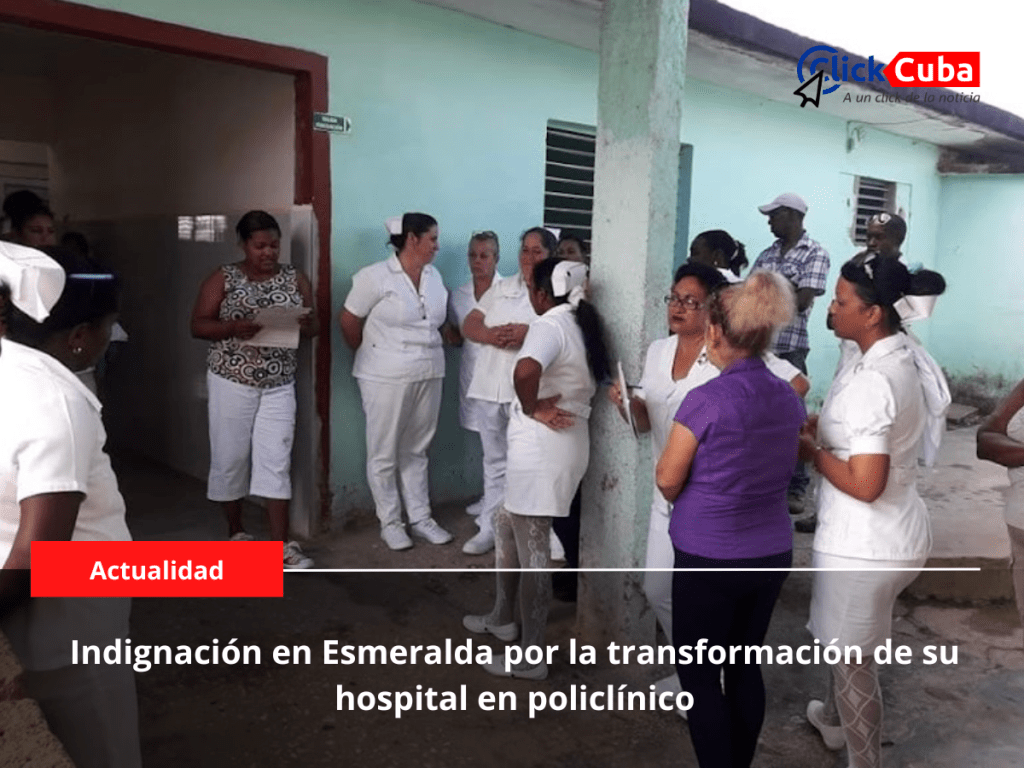Indignación en Esmeralda por la transformación de su hospital en&nbsp;policlínico