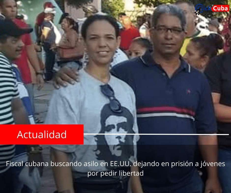 Fiscal cubana buscando asilo en EE.UU. dejando en prisión a jóvenes por pedir&nbsp;libertad