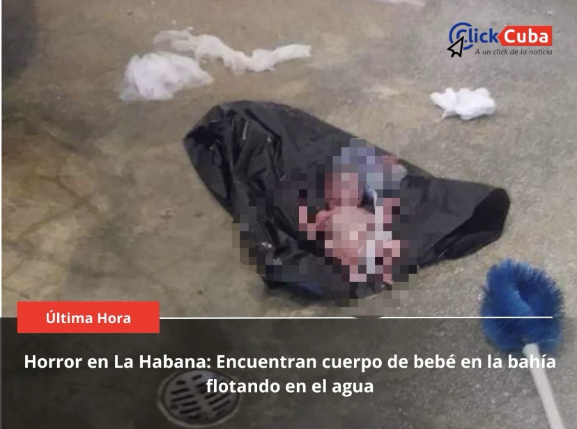 Horror en La Habana: Encuentran cuerpo de bebé en la bahía flotando en el&nbsp;agua