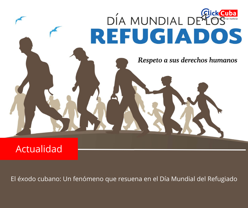 El éxodo cubano: Un fenómeno que resuena en el Día Mundial del Refugiado