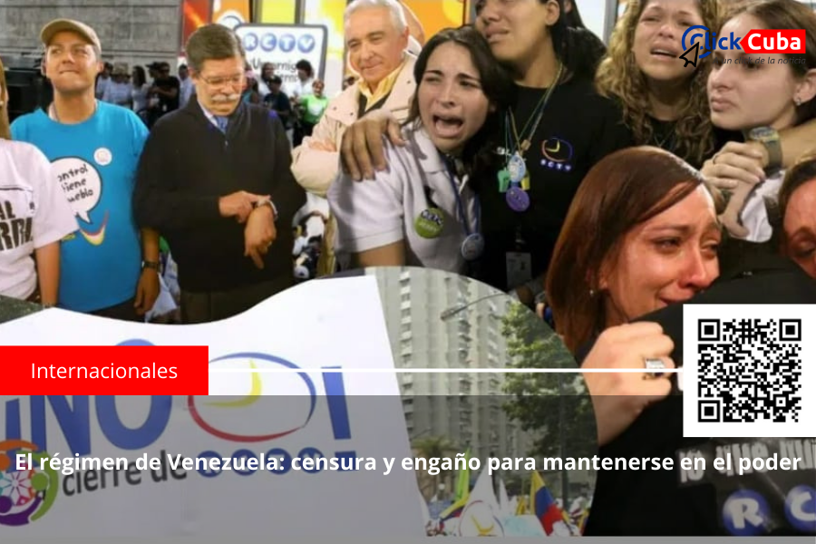 El régimen de Venezuela: censura y engaño para mantenerse en el&nbsp;poder