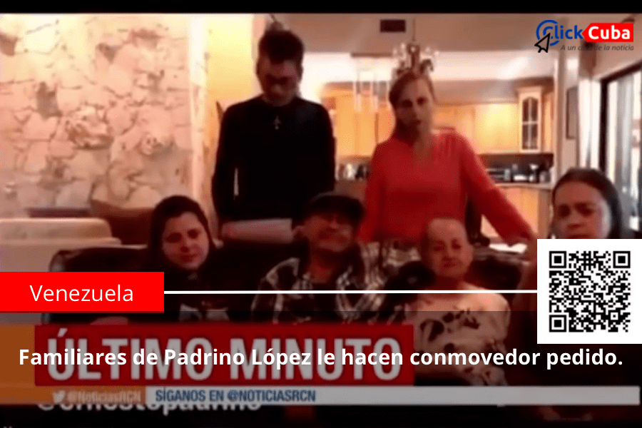 Familiares de Padrino López le hacen conmovedor&nbsp;pedido