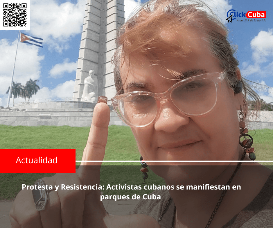 Protesta y Resistencia: Activistas cubanos se manifiestan en parques de&nbsp;Cuba