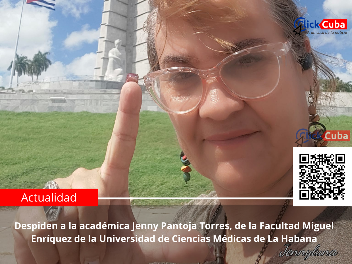 Despiden a la académica Jenny Pantoja Torres, de la Facultad Miguel Enríquez de la Universidad de Ciencias Médicas de La Habana