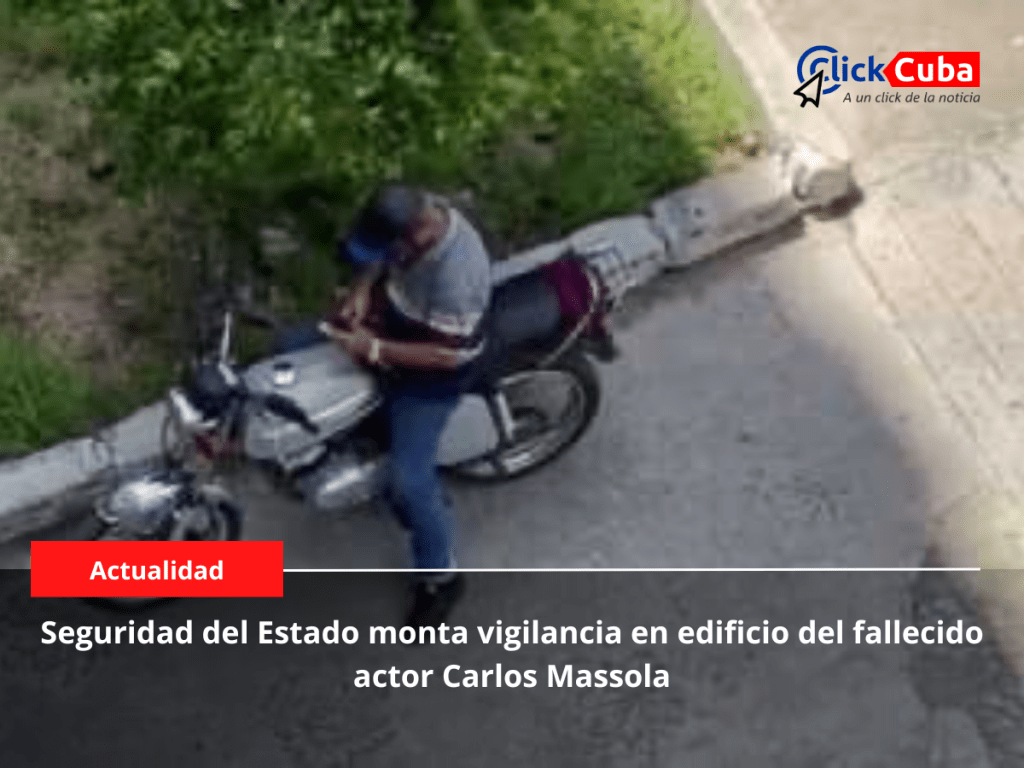 Seguridad del Estado monta vigilancia en edificio del fallecido actor Carlos&nbsp;Massola