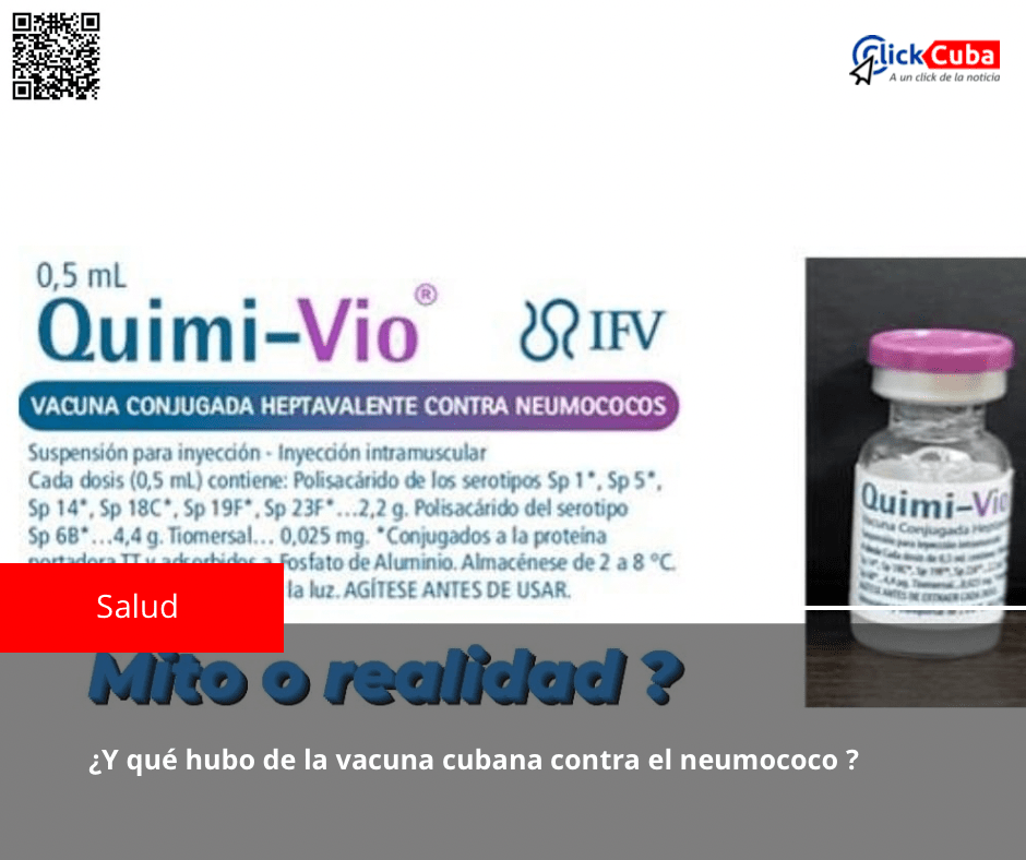 ¿Y qué hubo de la vacuna cubana contra el neumococo&nbsp;?
