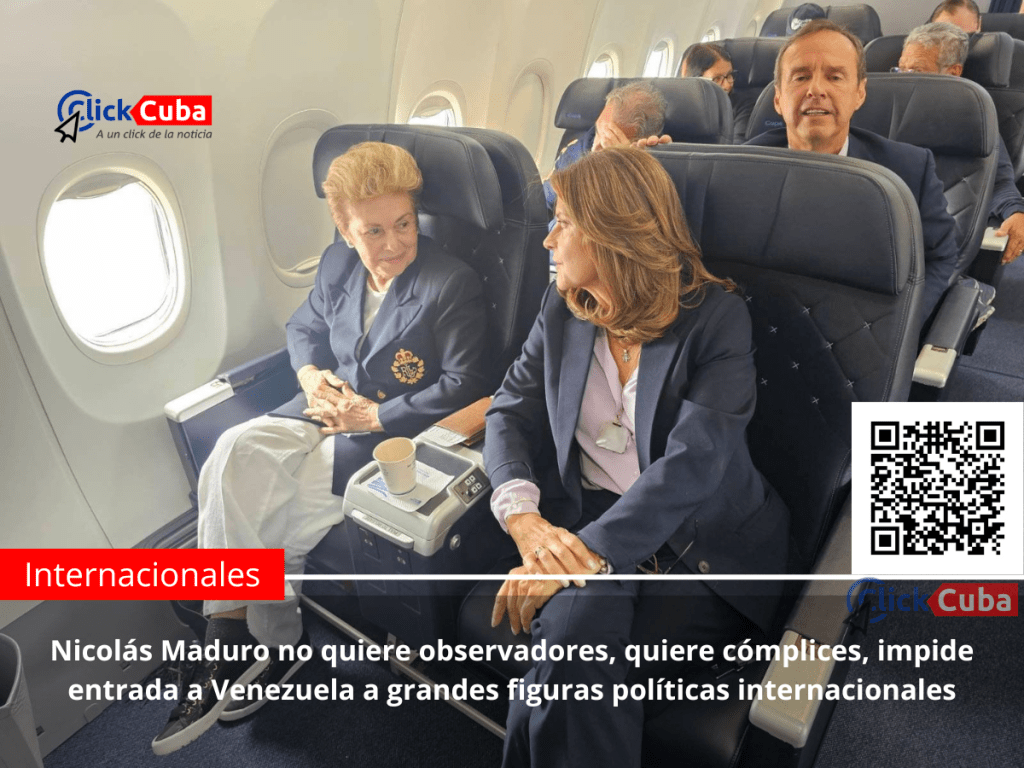 Nicolás Maduro no quiere observadores, quiere cómplices, impide entrada a Venezuela a grandes figuras políticas&nbsp;internacionales