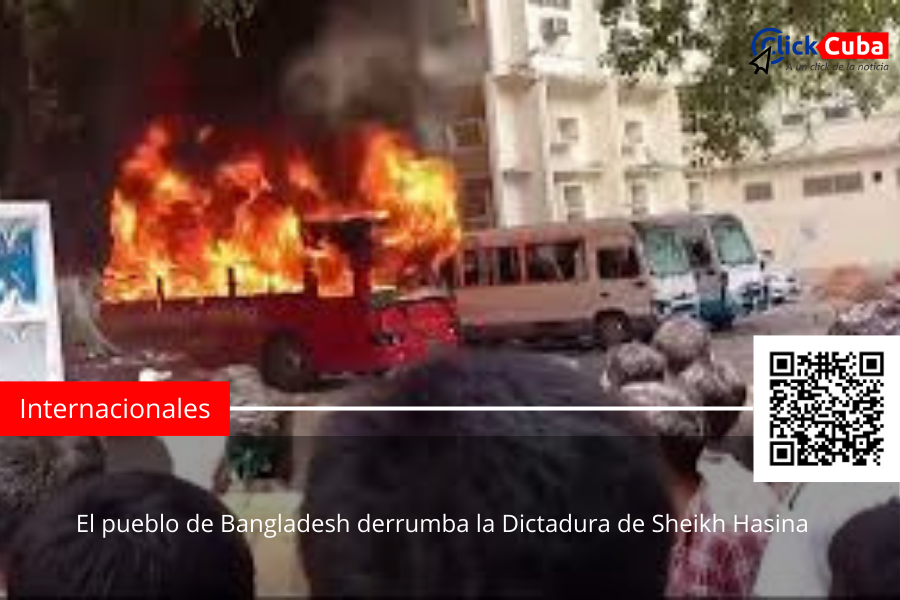 El pueblo de Bangladesh derrumba la Dictadura de Sheikh&nbsp;Hasina