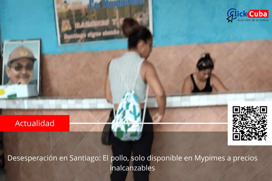 Desesperación en Santiago: El pollo, solo disponible en Mypimes a precios&nbsp;inalcanzables