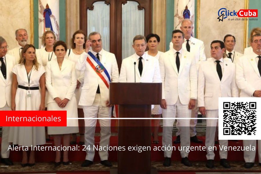 Alerta Internacional: 24 Naciones exigen acción urgente en Venezuela