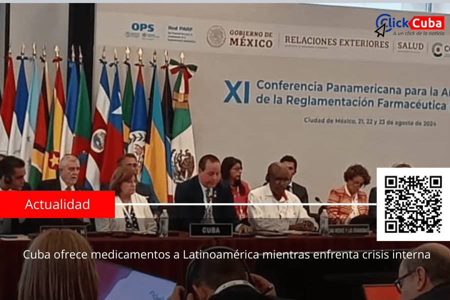 Cuba ofrece medicamentos a Latinoamérica mientras enfrenta crisis&nbsp;interna
