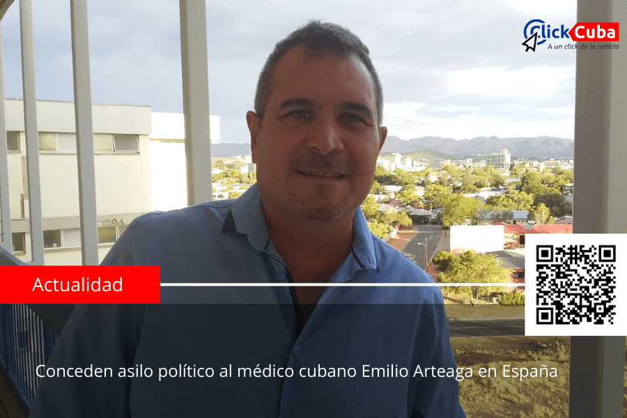 Conceden asilo político al médico cubano Emilio Arteaga en&nbsp;España