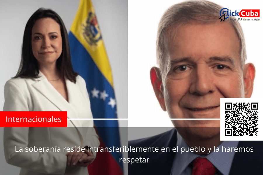 La soberanía reside intransferiblemente en el pueblo y la haremos&nbsp;respetar