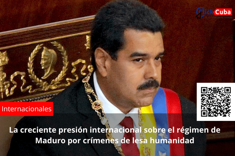La creciente presión internacional sobre el régimen de Maduro por crímenes de lesa&nbsp;humanidad