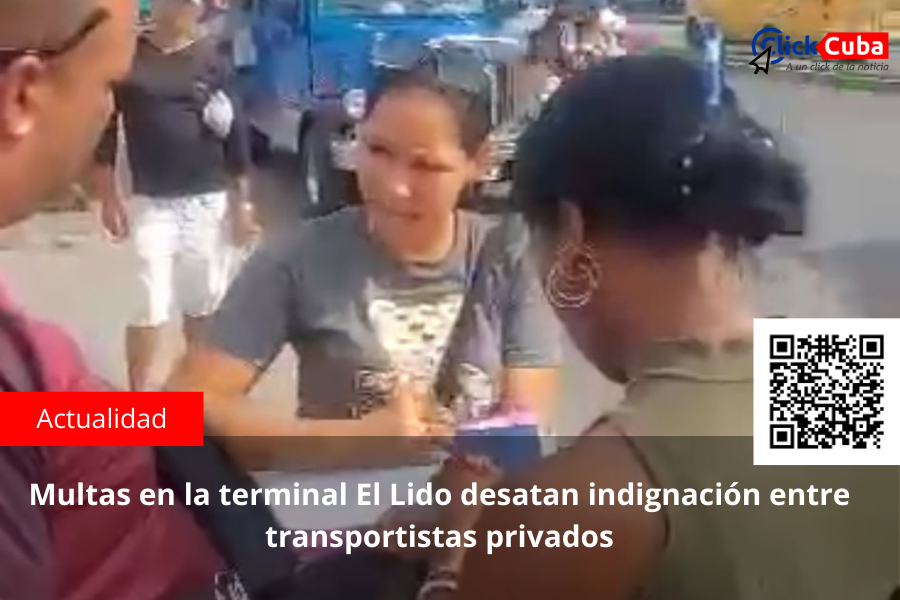 Multas en la terminal El Lido desatan indignación entre transportistas privados