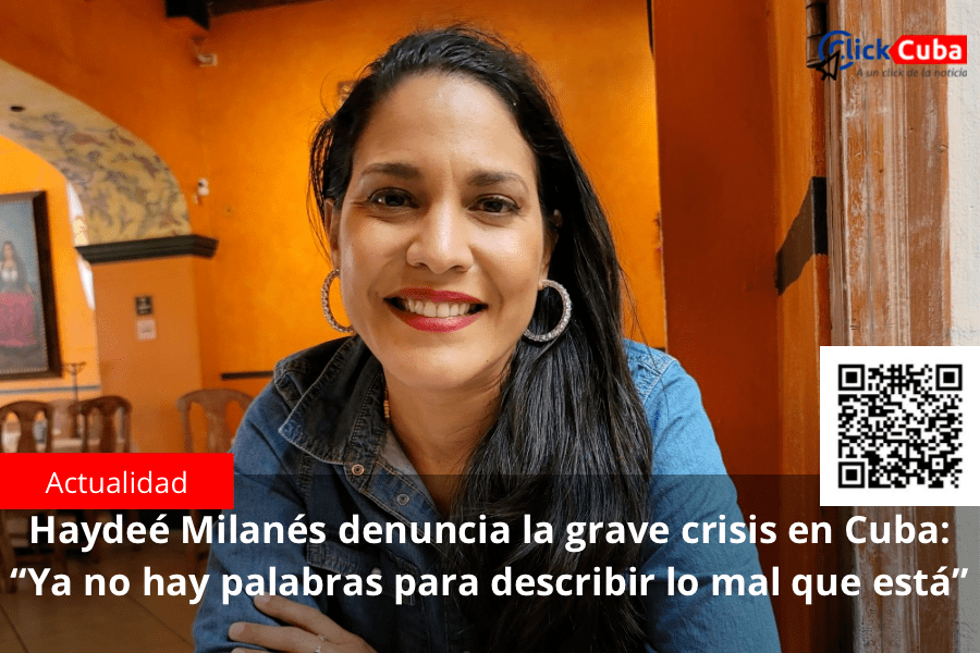 Haydeé Milanés denuncia la grave crisis en Cuba: “Ya no hay palabras para describir lo mal que&nbsp;está”