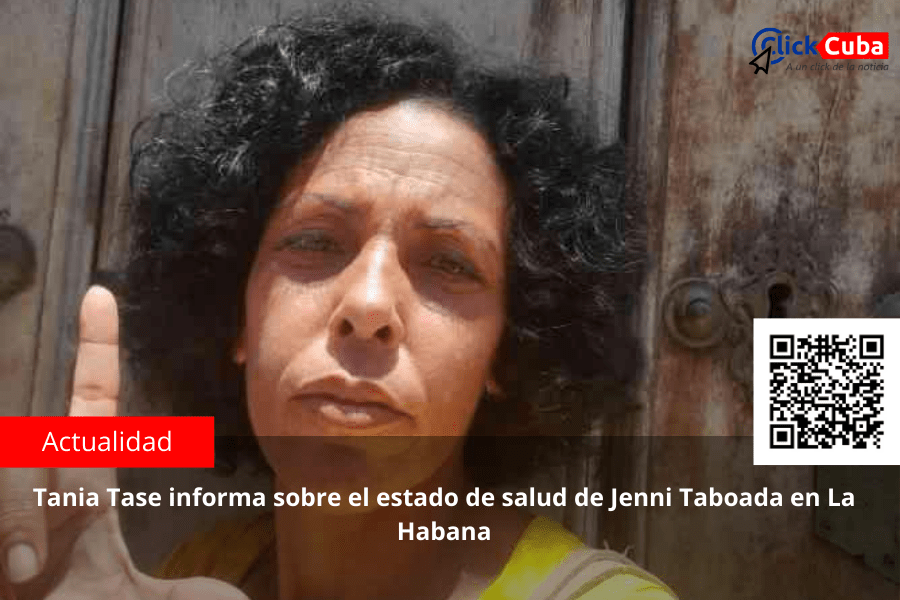 Tania Tase informa sobre el estado de salud de Jenni Taboada en La&nbsp;Habana
