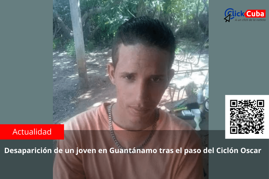 Desaparición de un joven en Guantánamo tras el paso del Ciclón&nbsp;Oscar