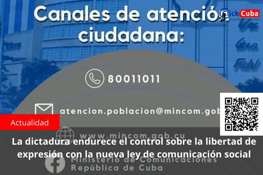La dictadura endurece el control sobre la libertad de expresión con la nueva ley de Comunicación&nbsp;Social