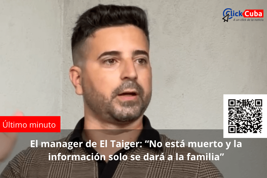 El manager de El Taiger: “No está muerto y la información solo se dará a la&nbsp;familia”