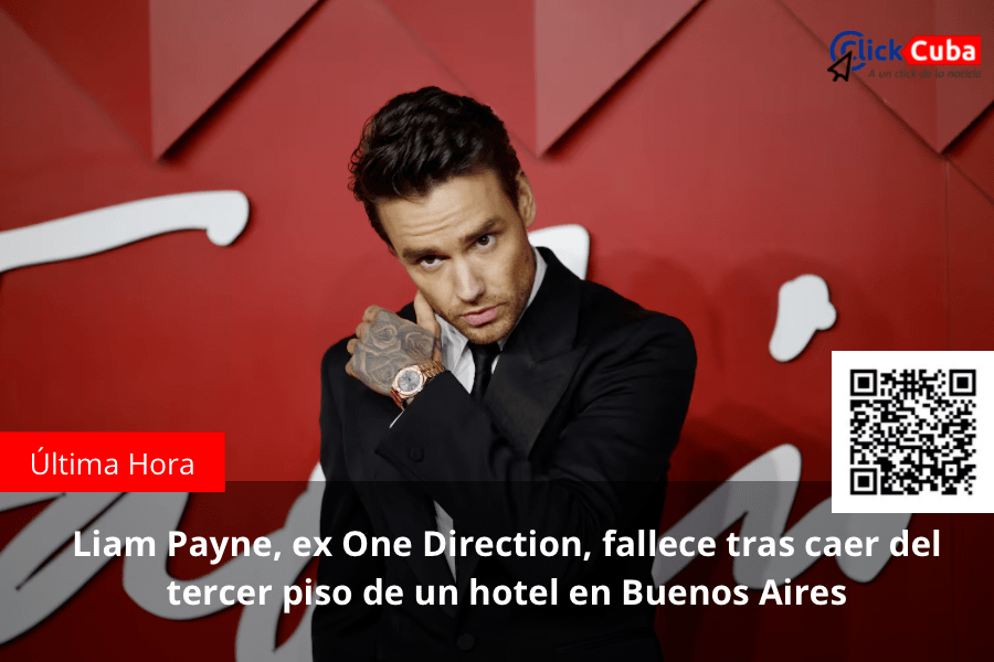Liam Payne, ex One Direction, fallece tras caer del tercer piso de un hotel en Buenos&nbsp;Aires