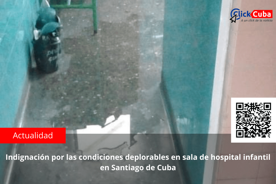 Indignación por las condiciones deplorables en sala de hospital infantil en Santiago de&nbsp;Cuba