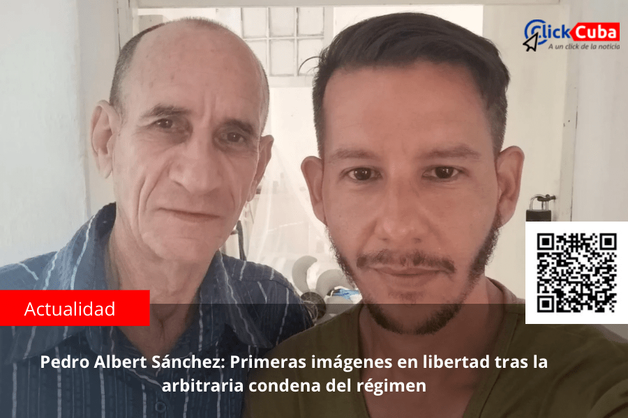 Pedro Albert Sánchez: Primeras imágenes en libertad tras la arbitraria condena del&nbsp;régimen