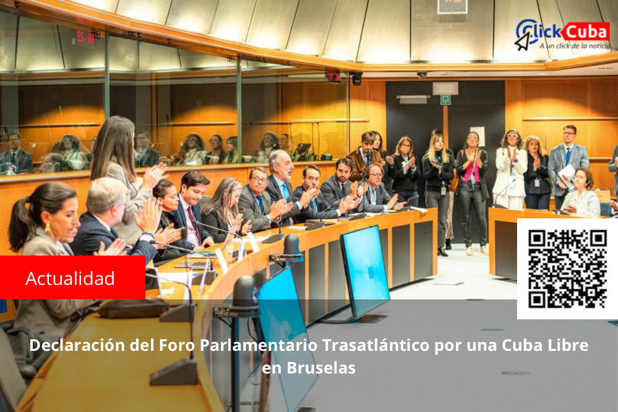 Declaración del Foro Parlamentario Trasatlántico por una Cuba Libre en&nbsp;Bruselas