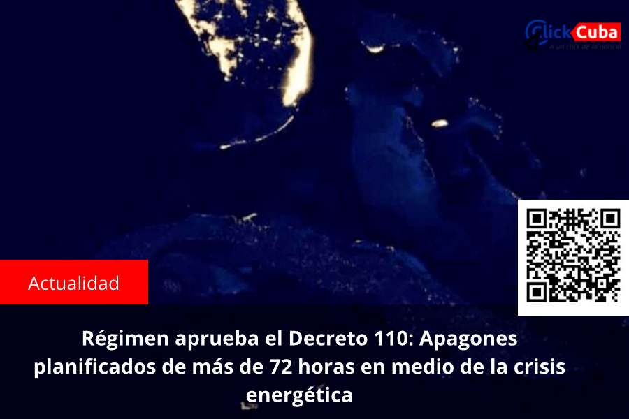 Régimen aprueba el Decreto 110: Apagones planificados de más de 72 horas en medio de la crisis&nbsp;energética