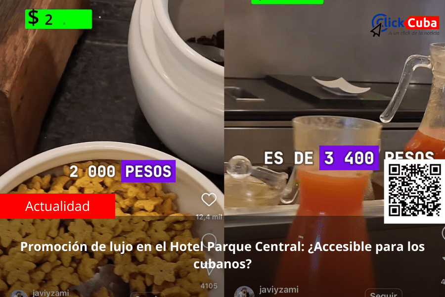 Promoción de lujo en el Hotel Parque Central: ¿Accesible para los&nbsp;cubanos?
