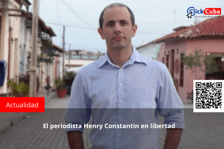 El periodista Henry Constantin en&nbsp;libertad