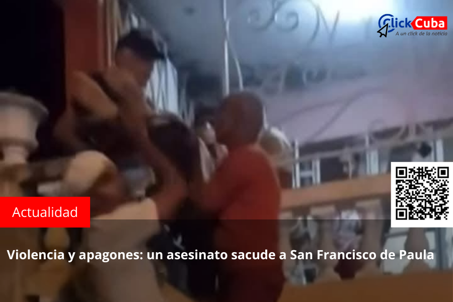 Violencia y apagones: un asesinato sacude a San Francisco de Paula