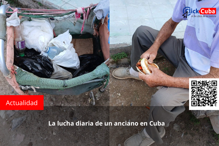 La lucha diaria de un anciano en&nbsp;Cuba