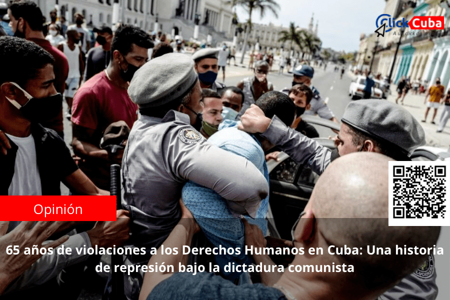 65 años de violaciones a los Derechos Humanos en Cuba: Una historia de represión bajo la dictadura&nbsp;comunista
