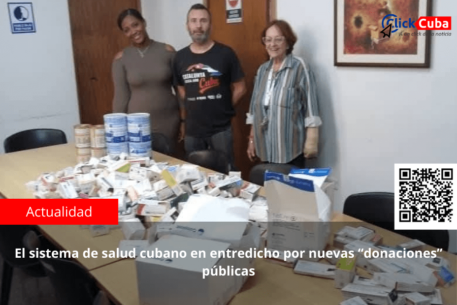 El sistema de salud cubano en entredicho por nuevas “donaciones”&nbsp;públicas