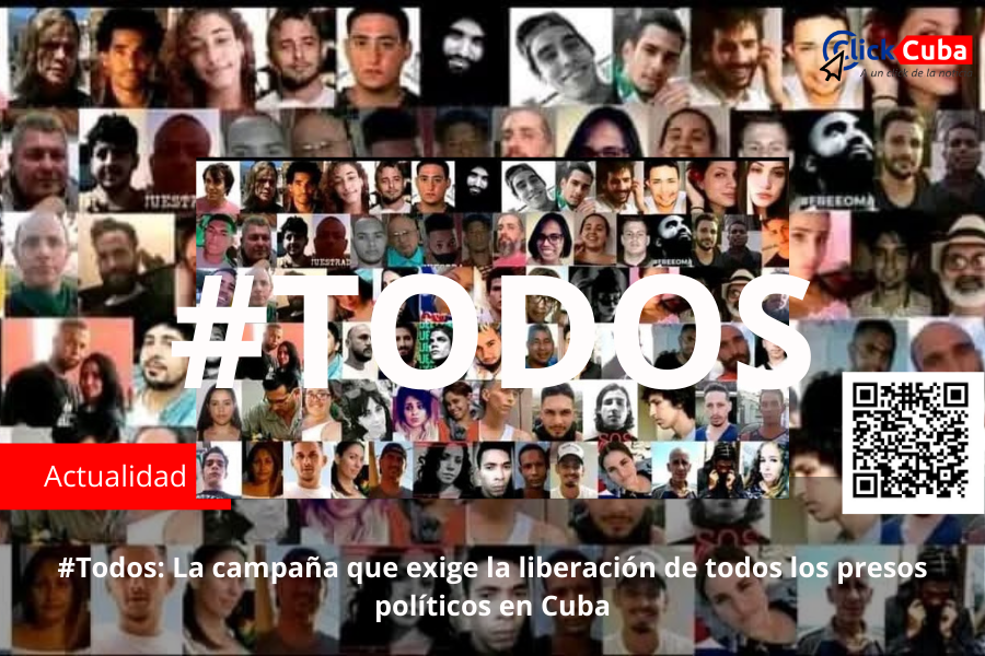 #Todos: La campaña que exige la liberación de todos los presos políticos en&nbsp;Cuba