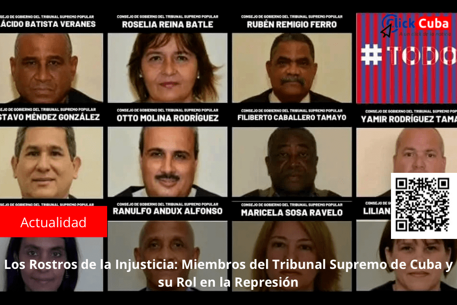 Los Rostros de la Injusticia: Miembros del Tribunal Supremo de Cuba y su Rol en la&nbsp;Represión