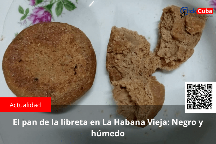 El pan de la libreta en La Habana Vieja: Negro y&nbsp;húmedo