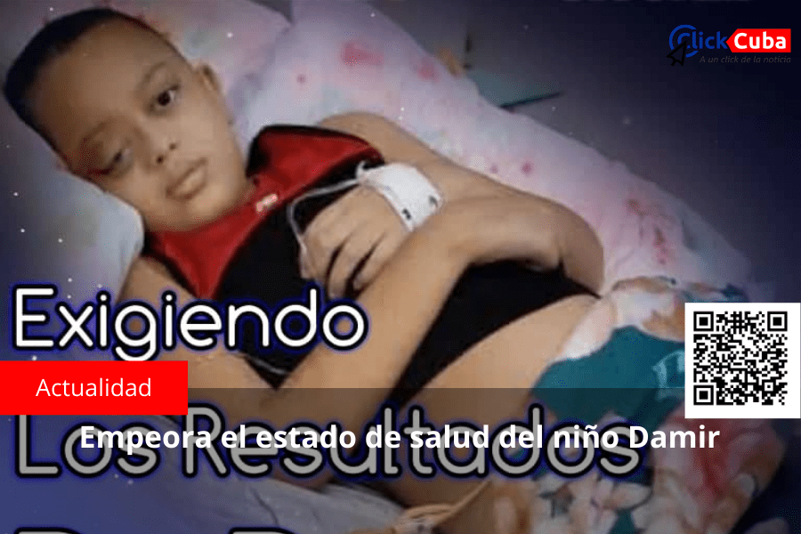 Empeora el estado de salud del niño&nbsp;Damir