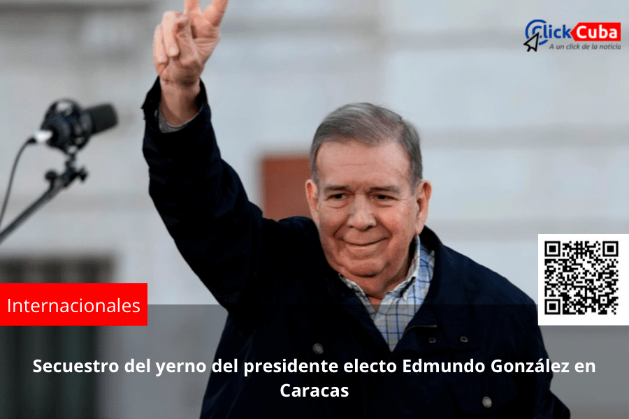 Secuestro del yerno del presidente electo Edmundo González en&nbsp;Caracas