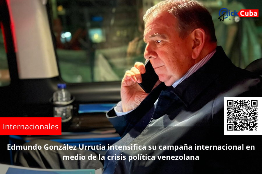 Edmundo González Urrutia intensifica su campaña internacional en medio de la crisis política&nbsp;venezolana