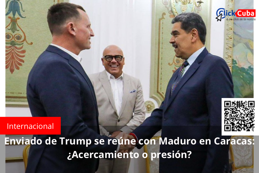 Enviado de Trump se reúne con Maduro en Caracas: ¿Acercamiento o presión?