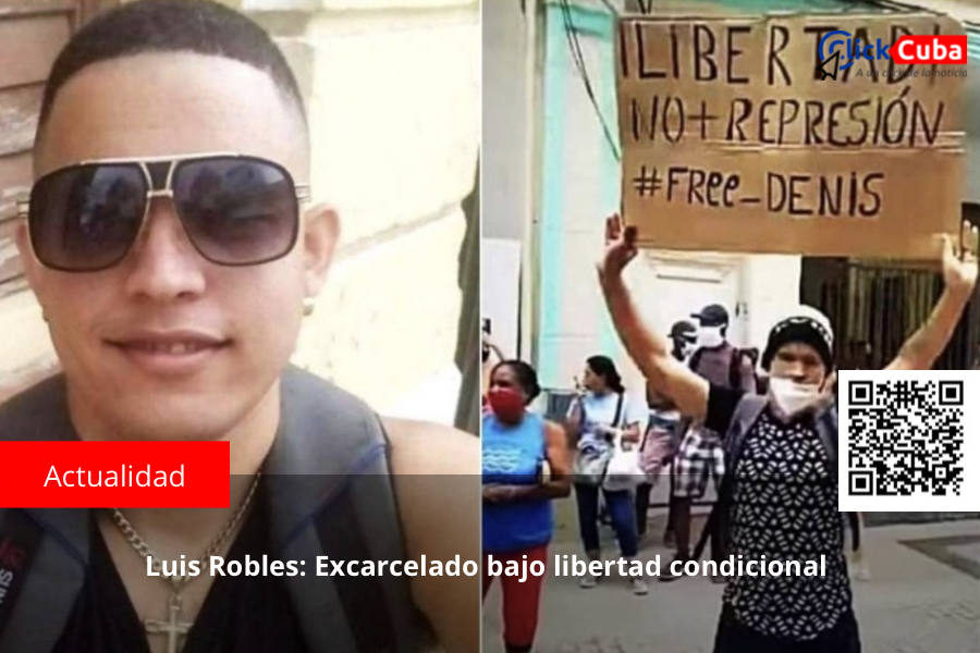 Luis Robles: Excarcelado bajo libertad&nbsp;condicional