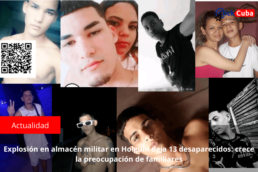Explosión en almacén militar en Holguín deja 13 desaparecidos: crece la preocupación de&nbsp;familiares