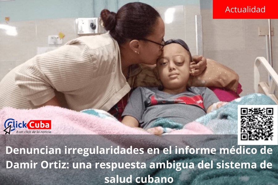 Denuncian irregularidades en el informe médico de Damir Ortiz: una respuesta ambigua del sistema de salud&nbsp;cubano