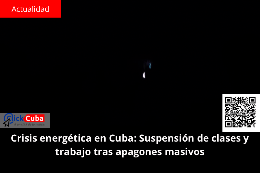 Crisis energética en Cuba: Suspensión de clases y trabajo tras apagones&nbsp;masivos